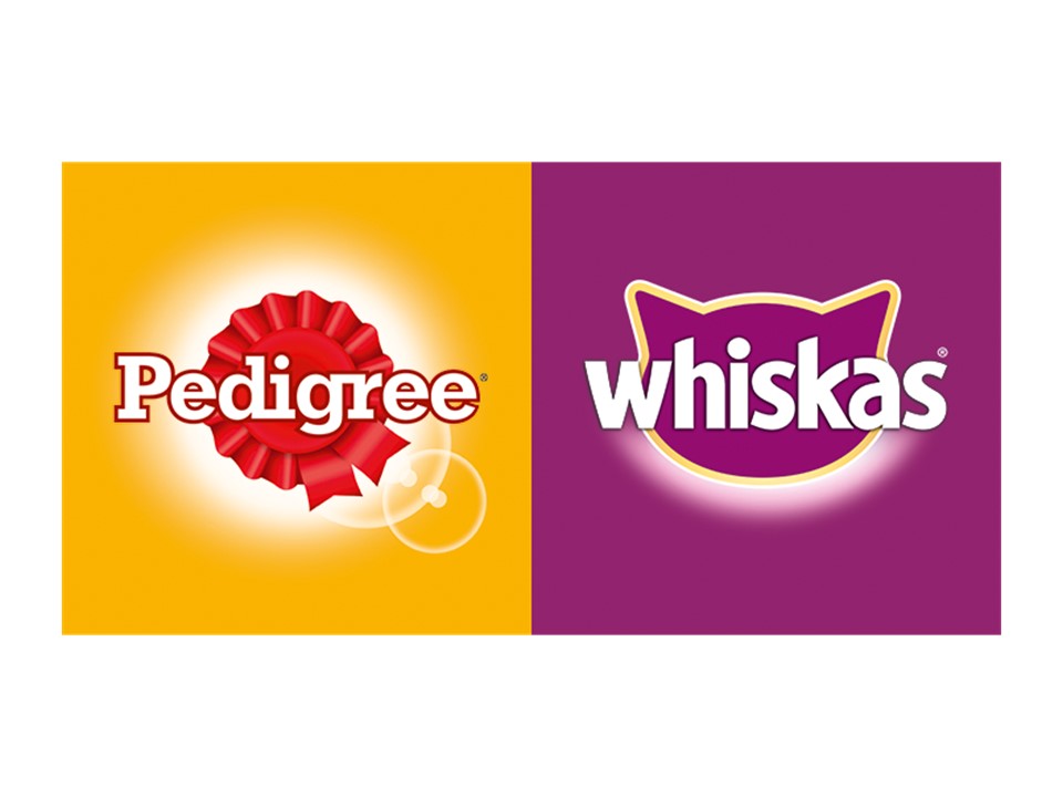 Logo van Pedigree en Whiskas