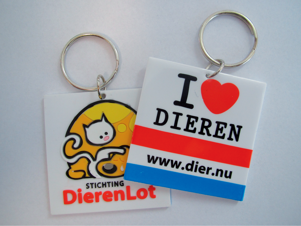 Sleutelhanger – I love dieren