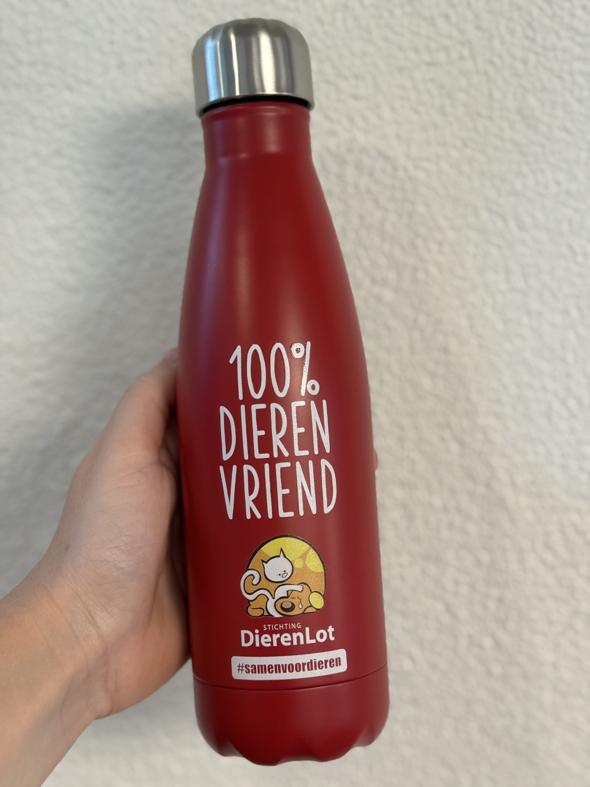 Thermosfles rood