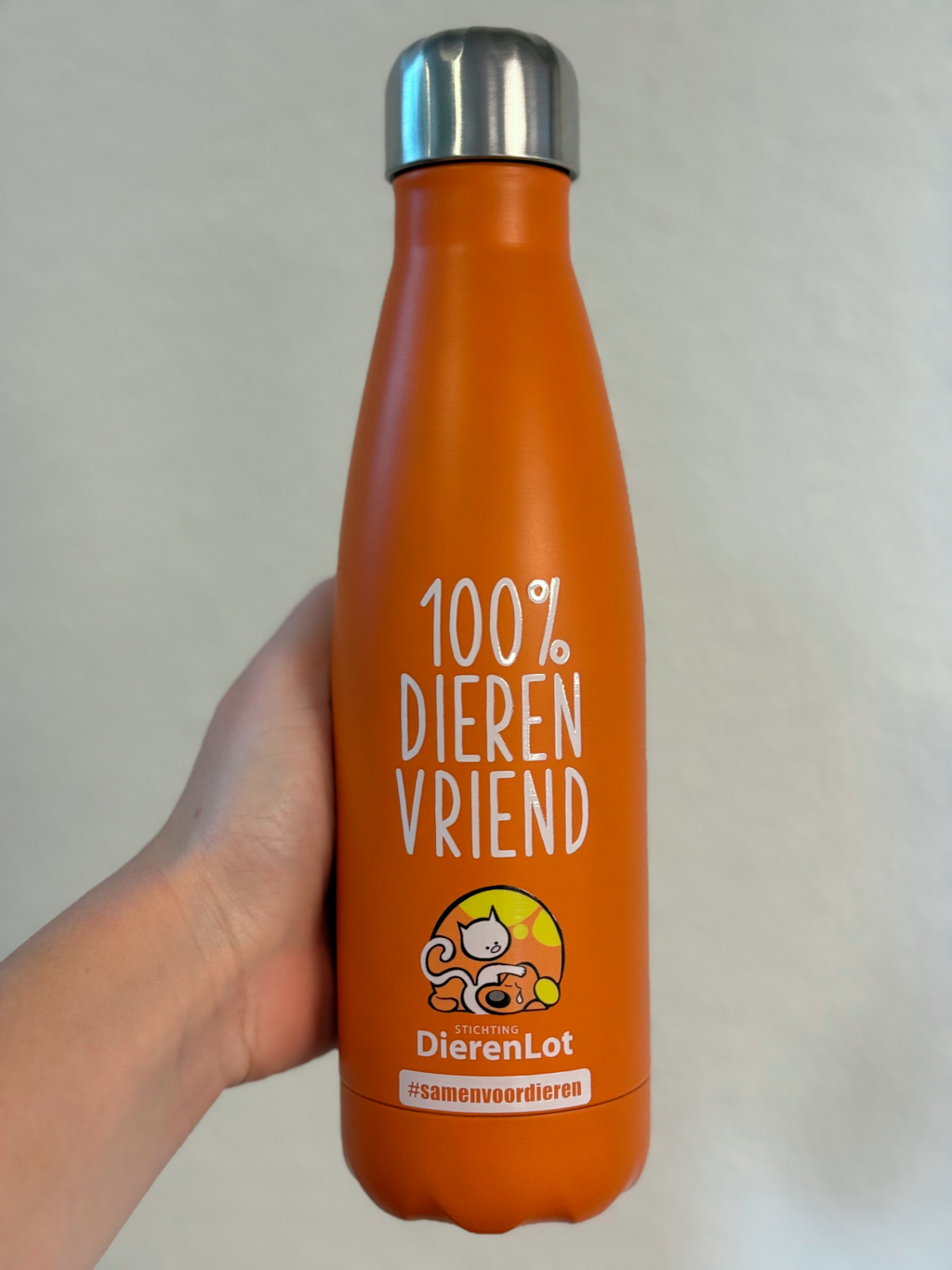 Thermosfles oranje