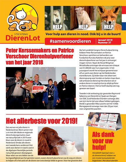 Nieuwsbrief januari 2019