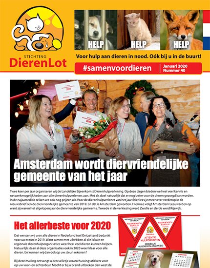 Nieuwsbrief januari 2020