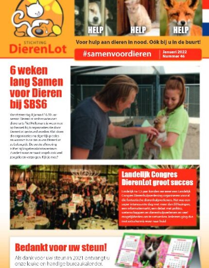 Nieuwsbrief januari 2022