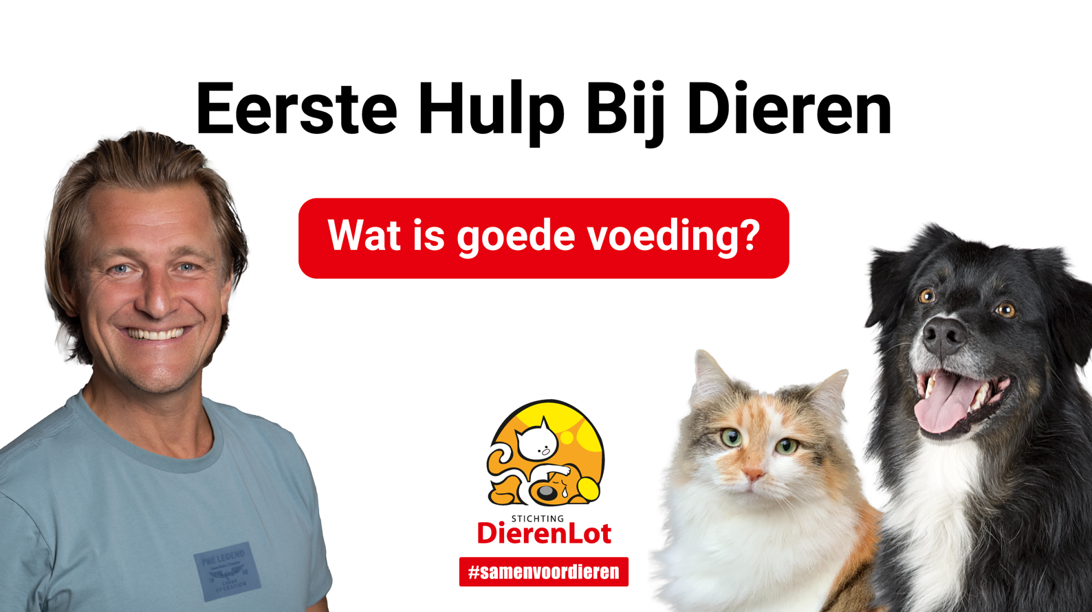 Eerste Hulp Bij Dieren - Juiste voeding voor hond of kat