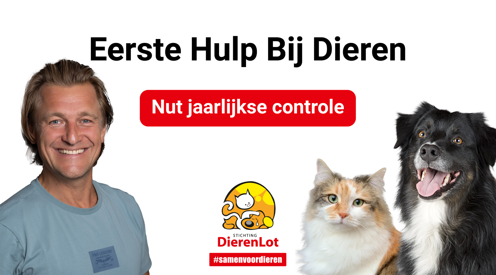 Eerste Hulp Bij Dieren - jaarlijkse controle