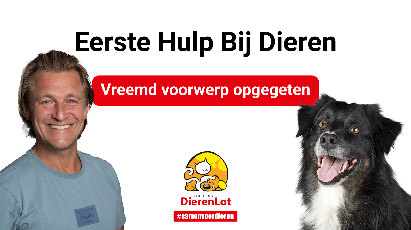 Eerste Hulp Bij Dieren - vreemd voorwerp opgegeten