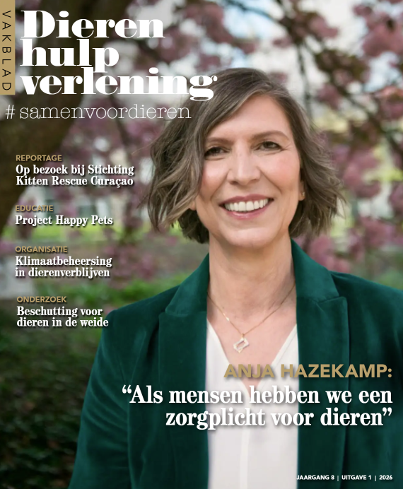 Cover Vakblad Dierenhulpverlening jaargang 8 - uitgave 1