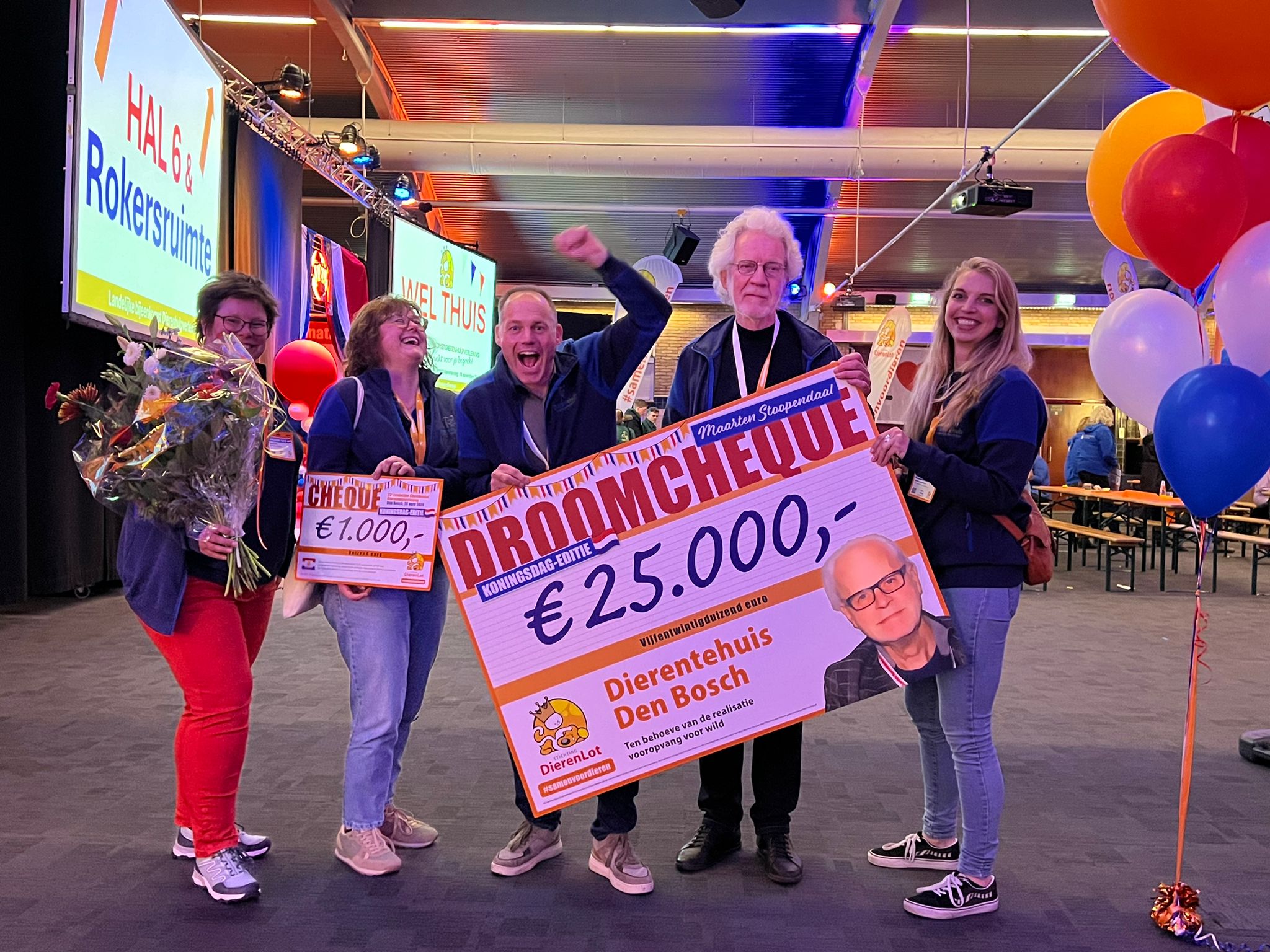 Droomcheque Dierentehuis Den Bosch